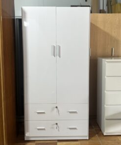 TỦ ÁO 2 CÁNH NHỰA CHIN HUEI TNL435