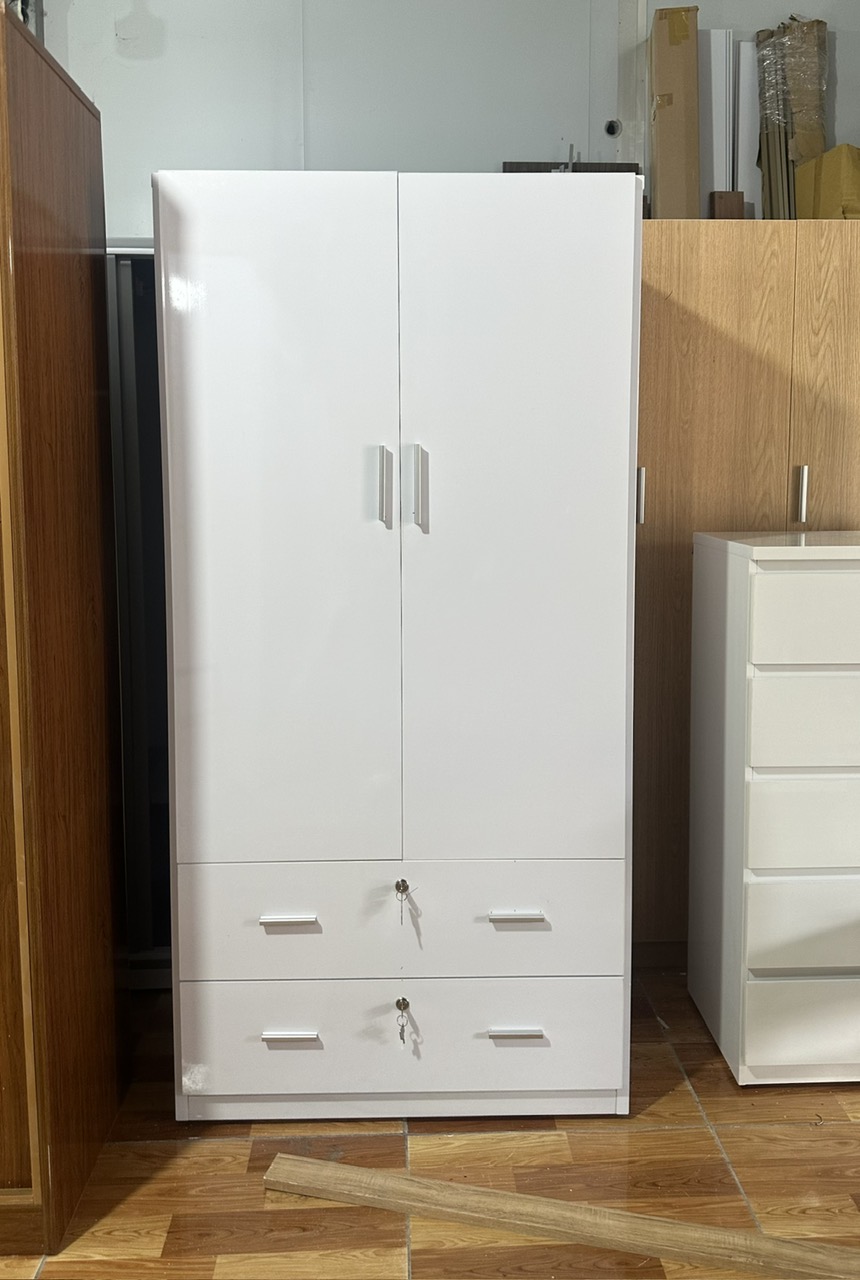 TỦ ÁO 2 CÁNH NHỰA CHIN HUEI TNL435