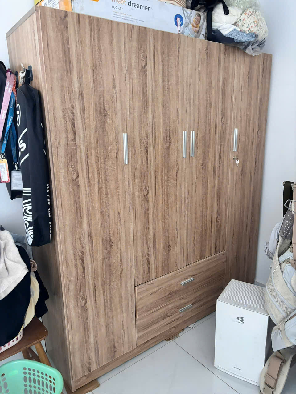 TỦ ÁO NHỰA CAO CẤP CHIN HUEI 2.0 PLUS - TA248