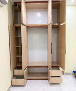 Alternative view of TỦ ÁO 4 CÁNH FULL TRẦN NHỰA ĐÀI LOAN TGR346