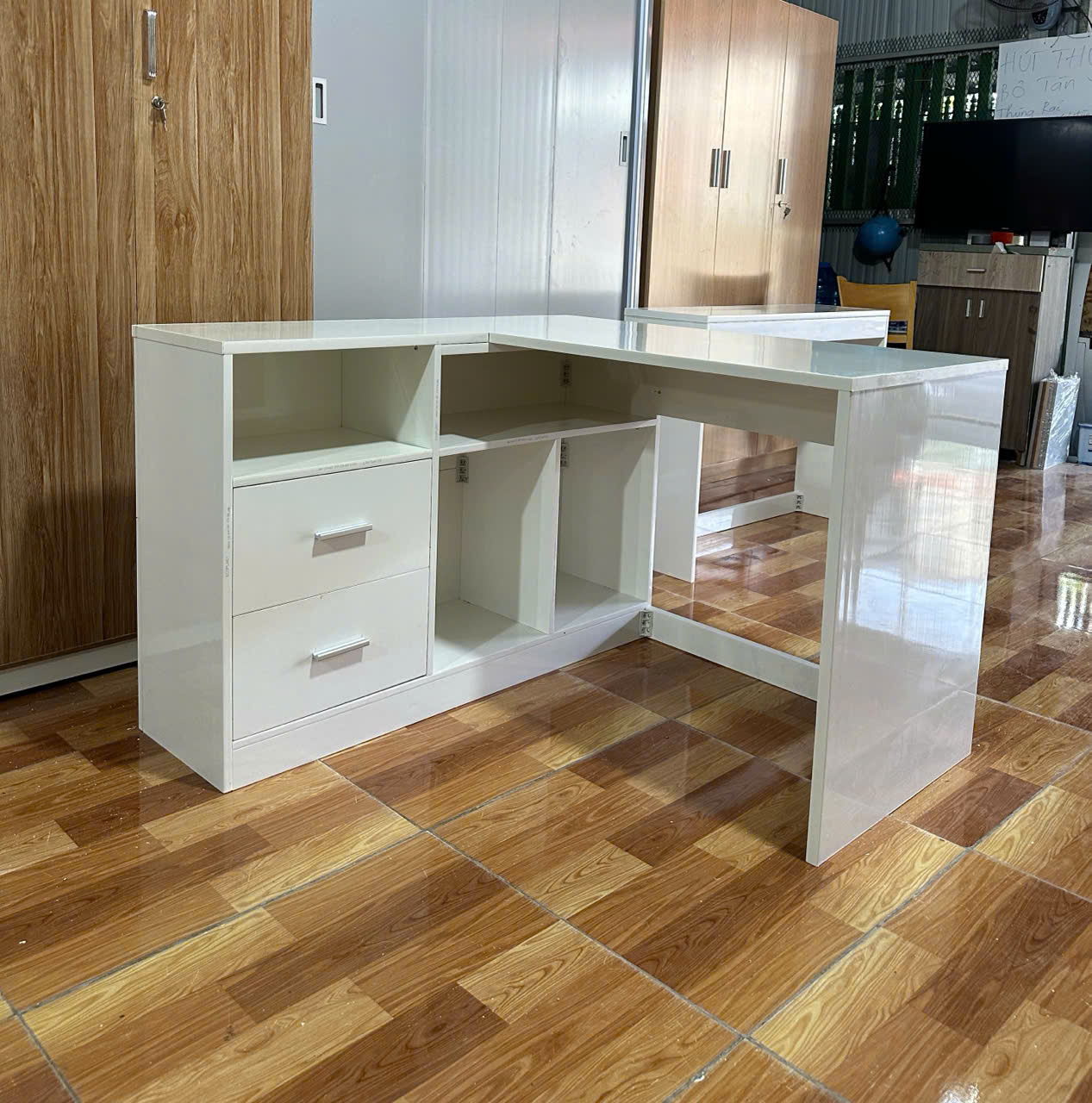 BÀN LÀM VIỆC NHỰA CỨNG ECOPLAST CAO CẤP BNEC47 - Ảnh 2