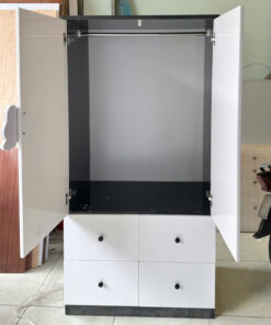 Alternative view of TỦ ÁO TRẺ EM NHỰA CỨNG ECOPLAST CAO CẤP NKEC17