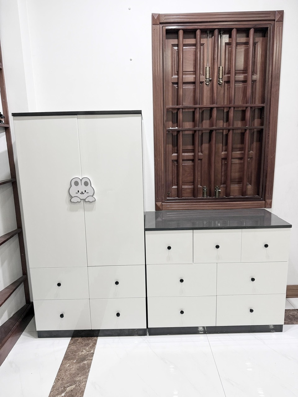 TỦ ÁO TRẺ EM NHỰA CỨNG ECOPLAST CAO CẤP NKEC18
