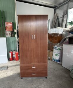 TỦ ÁO 2 CÁNH NHỰA ĐÀI LOAN TGR348