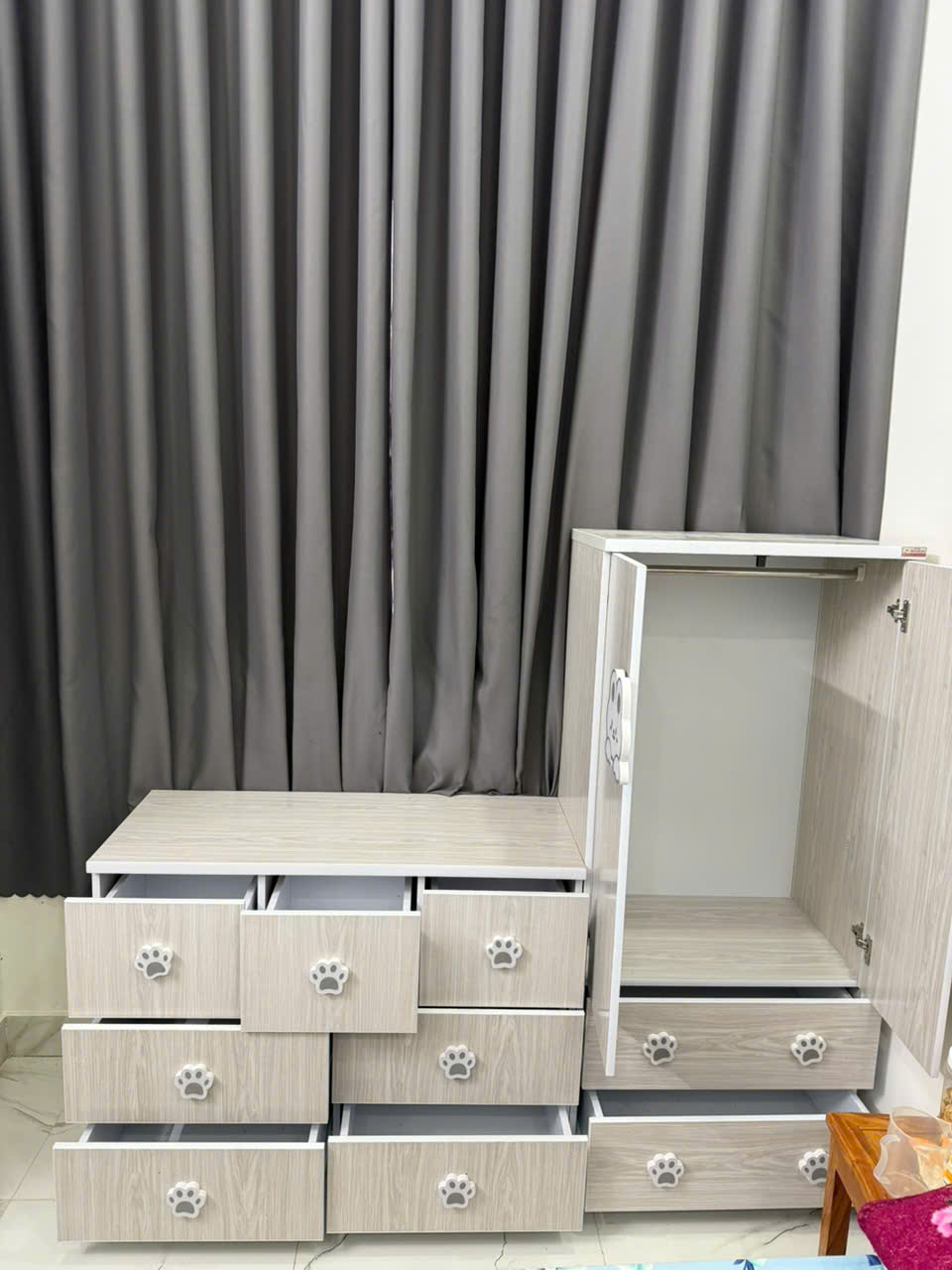TỦ ÁO TRẺ EM NHỰA CHIN HUEI TNE115 - Ảnh 2