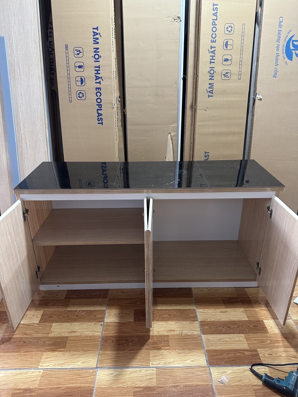 TỦ BẾP DƯỚI MINI DÀNH CHO NHÀ TRỌ, CĂN HỘ CHO THUÊ BGR56 - Ảnh 2