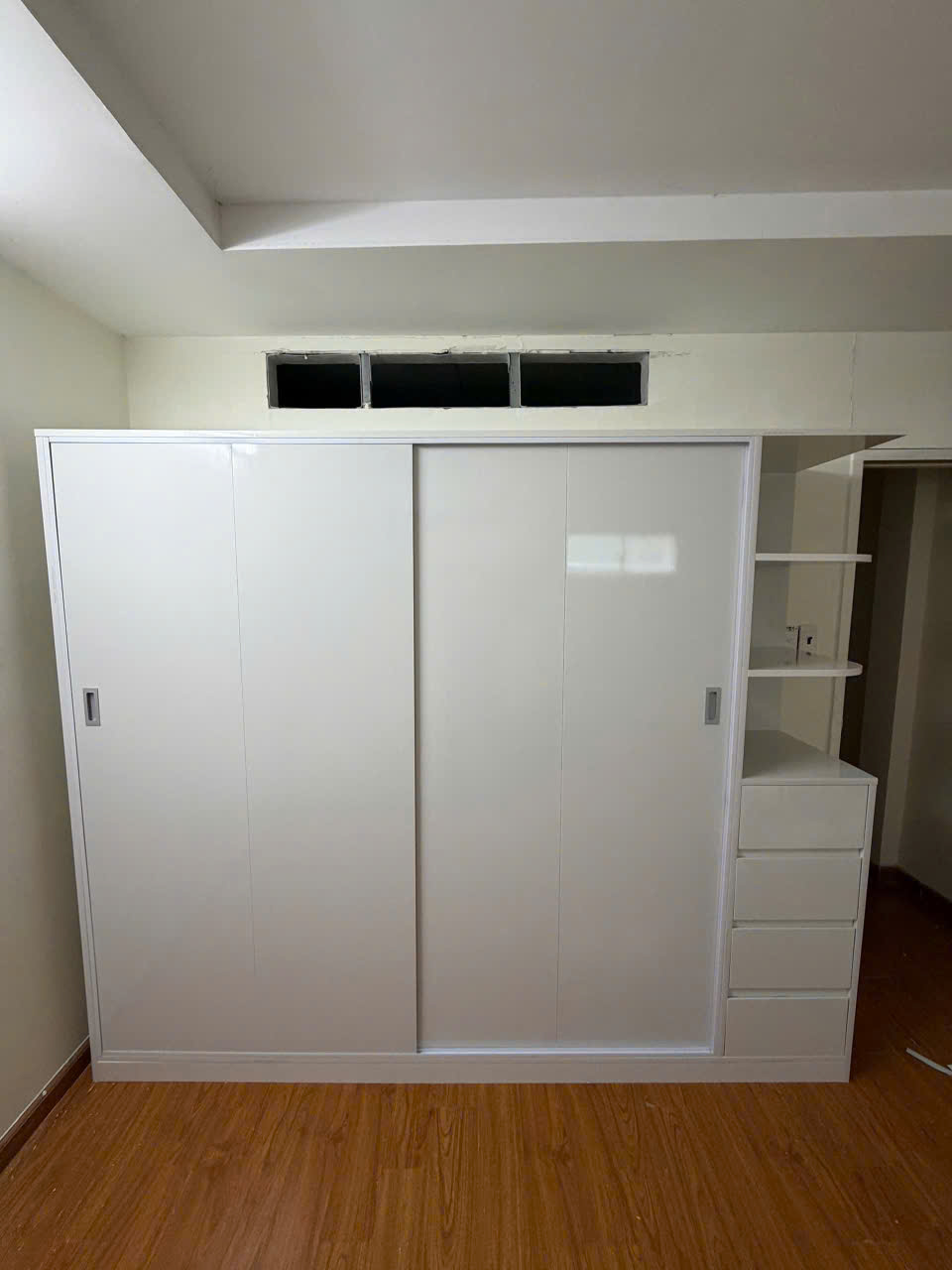 TỦ QUẦN ÁO CÁNH LÙA NHỰA ECOPLAST CAO CẤP CLE107