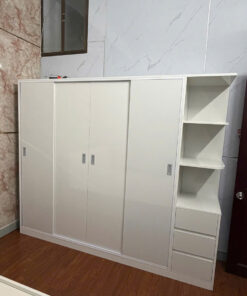 TỦ QUẦN ÁO CÁNH LÙA NHỰA ECOPLAST CAO CẤP CLE106